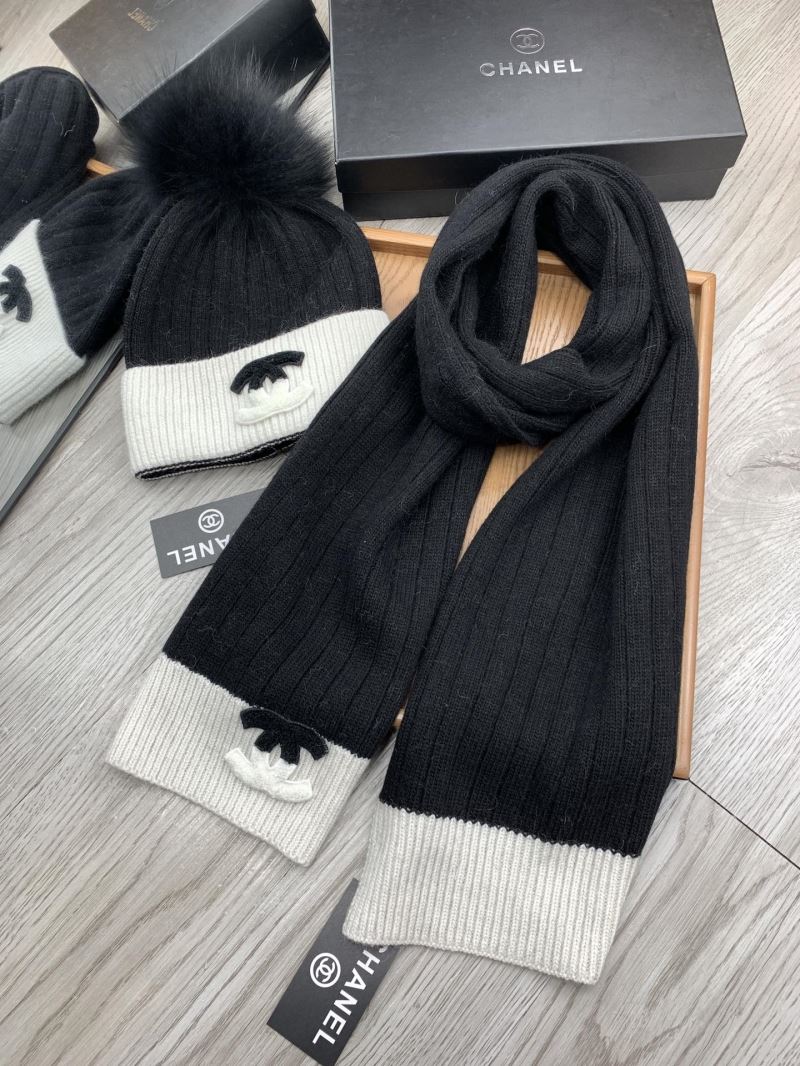 Chanel Caps Scarfs